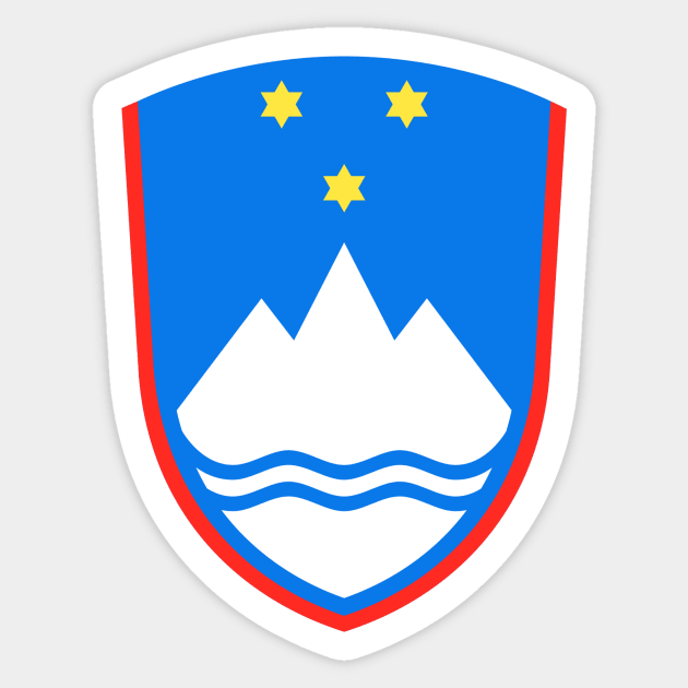 Slovenia Sticker by Wickedcartoons